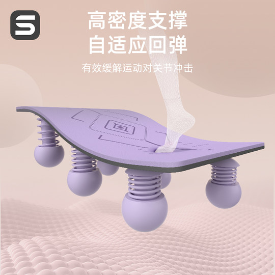 Home fitness yoga mat for women, professional non-slip, widened, thickened, soundproofing, silent, shock-absorbing, aerobic floor mat