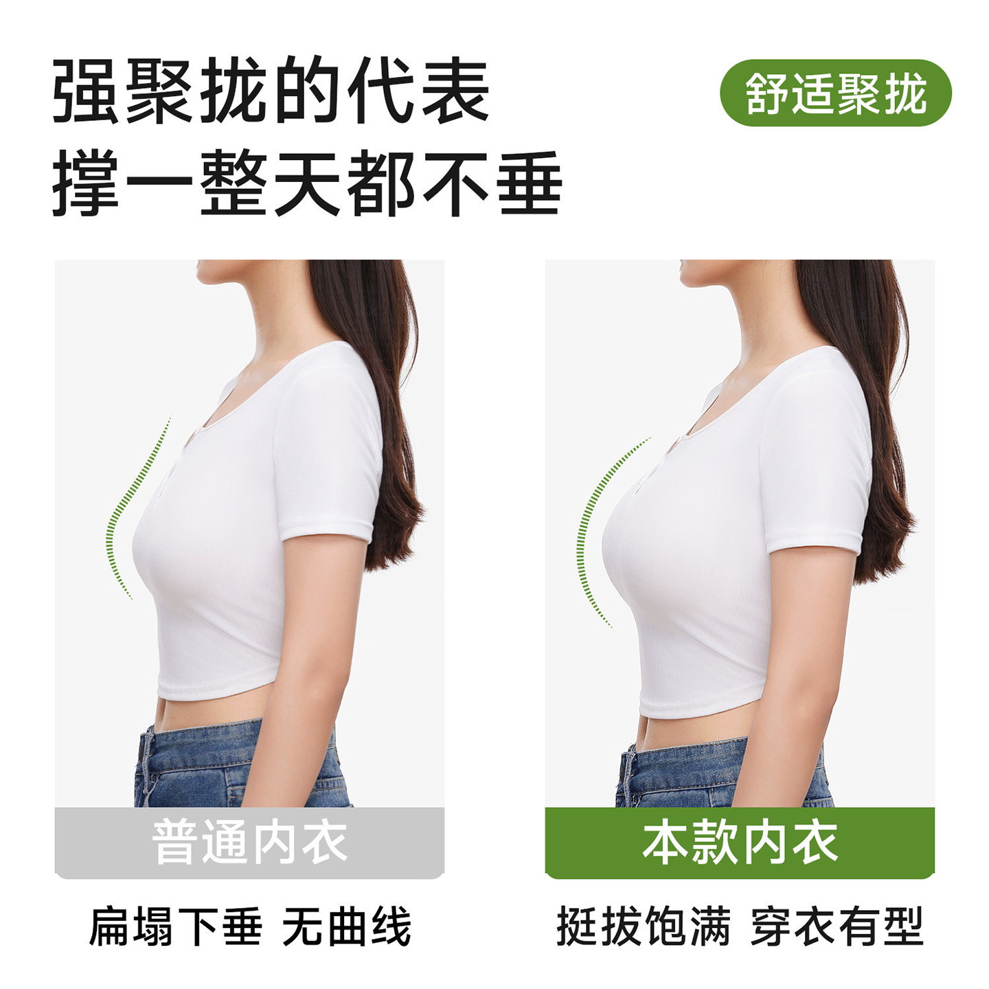 猫人内衣女小胸聚拢防下垂少女生薄款舒适收副乳无痕文胸2025新款