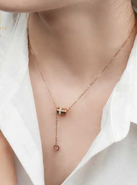 网红个性简约小众十二百搭锁骨链