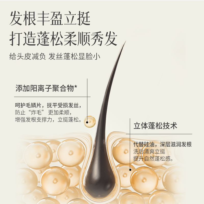 【任敏推荐】沁淑洗发水控油蓬松去屑清爽温和氨基酸洗发露无硅油,淘宝优惠券,粉丝福利购,淘宝优惠卷