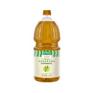荆楚粮油地方补贴龙山绿缘低芥酸菜籽油非转基因特香家用1.8L