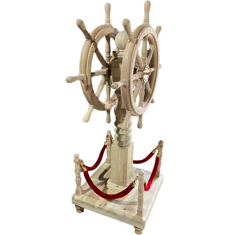 开业贺礼实木领航舵落地大摆件店铺酒店办公室客厅装饰大航海舵手,淘宝优惠券,粉丝福利购,淘宝优惠卷