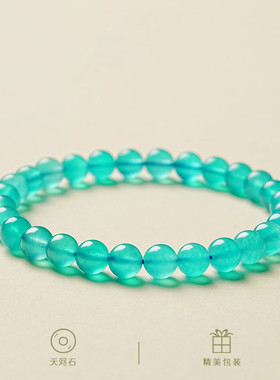 天然天河石手链女款单圈手串