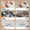 Milk white stainless steel knife rack storage rack multi-functional kitchen knife cutting board rack integrated chopstick cage storage rack