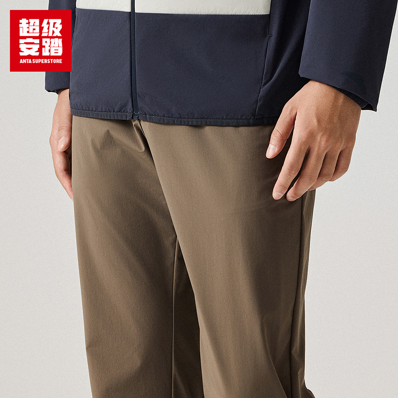 超级安踏长裤男秋季冰肤运动裤舒适慢跑健身裤子152447528U - 图0