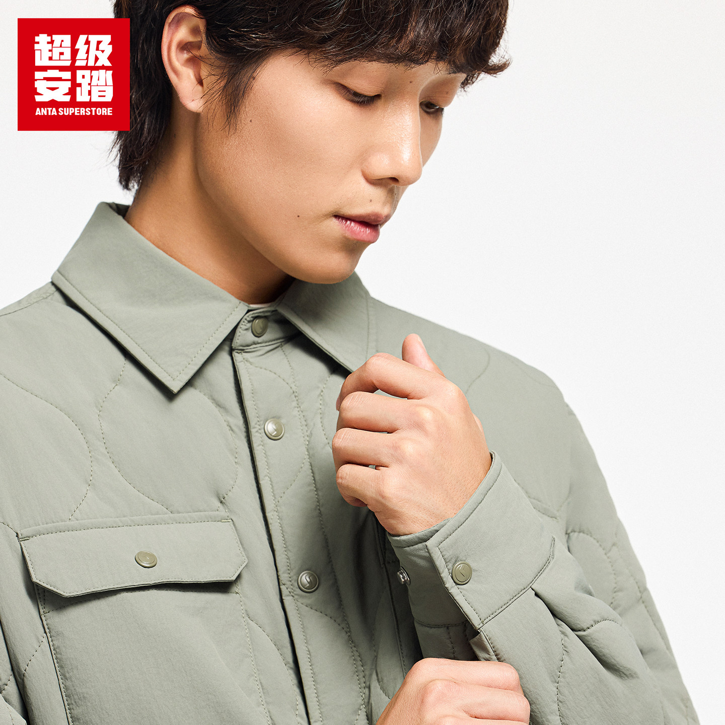 超级安踏男子葫芦线衎缝棉服秋冬新款防风外套复古夹克152548807U,淘宝优惠券,粉丝福利购,淘宝优惠卷