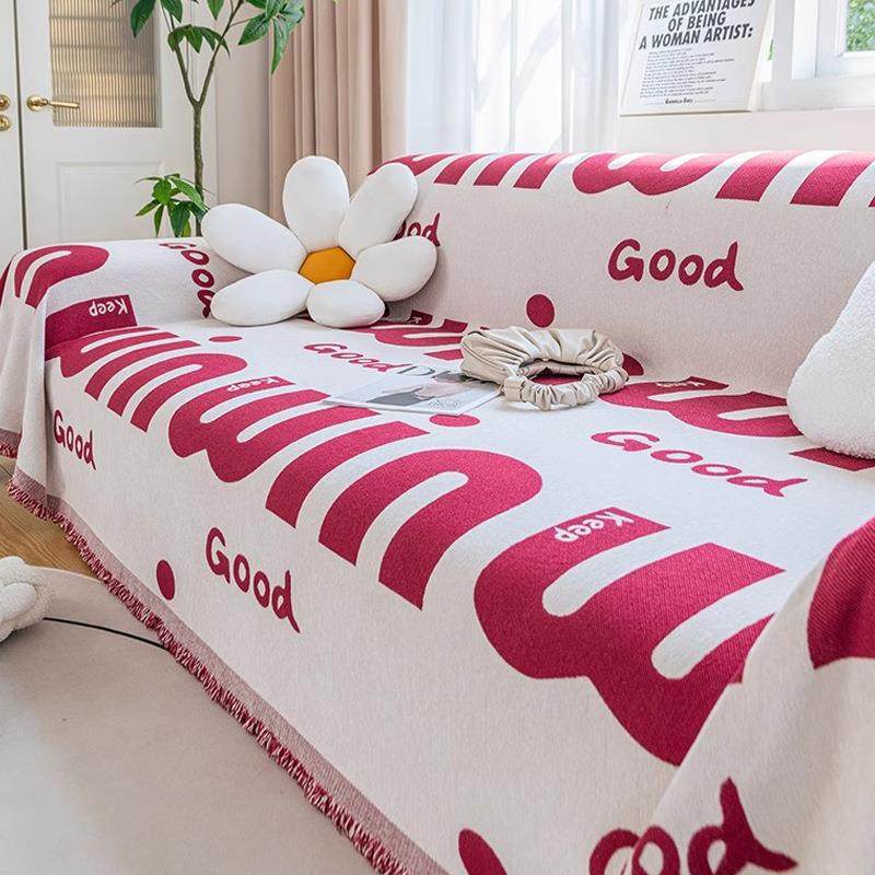 直销新款ins风双面可用沙发巾全盖布四季通用全包沙发套防滑防猫,淘宝优惠券,粉丝福利购,淘宝优惠卷