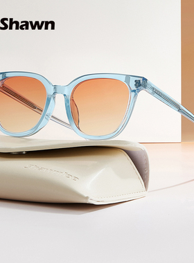 Shawnlee街拍潮人日落色墨镜