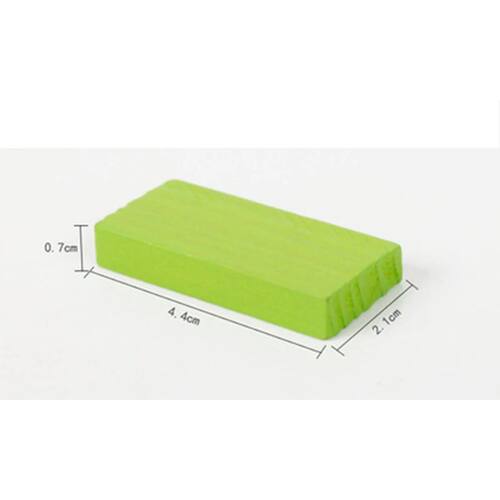 New Kids 100pcs Children Color Sort Rainbow Wood Domino - 图3