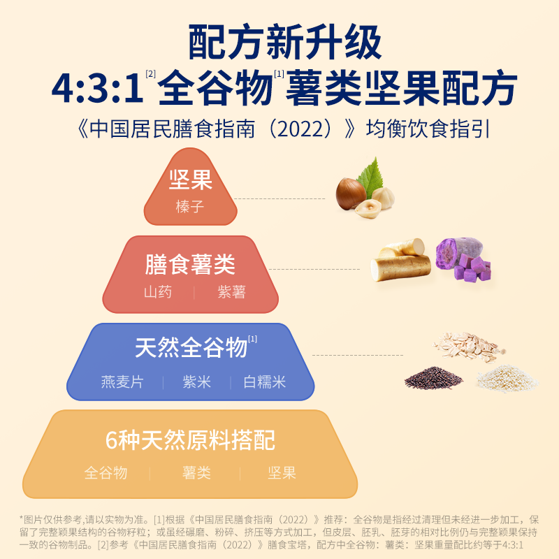 官栈进口金蝶胶即食花胶粥全谷物220g*6碗礼盒装