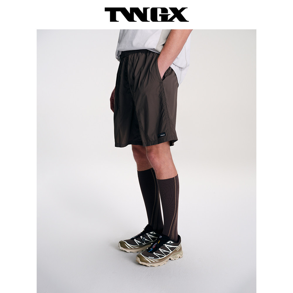 Teenie Weenie小熊男装户外运动简约松紧腰休闲短裤2026年春,淘宝优惠券,粉丝福利购,淘宝优惠卷