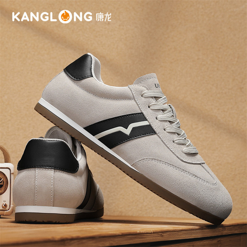 康龙男鞋户外休闲鞋男2025秋季新款运动鞋慢跑复古百搭德训阿甘鞋,淘宝优惠券,粉丝福利购,淘宝优惠卷