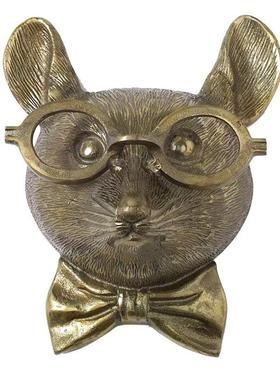 跨境万圣节新款动物摆件壁挂装饰品设计动物风格万圣节黄色调