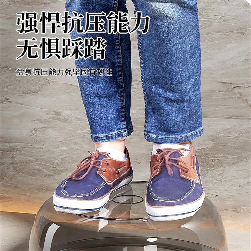 小盆子洗屁屁家用加厚内裤专用婴儿透明高颜值学生宿舍塑料洗脸盆,淘宝优惠券,粉丝福利购,淘宝优惠卷