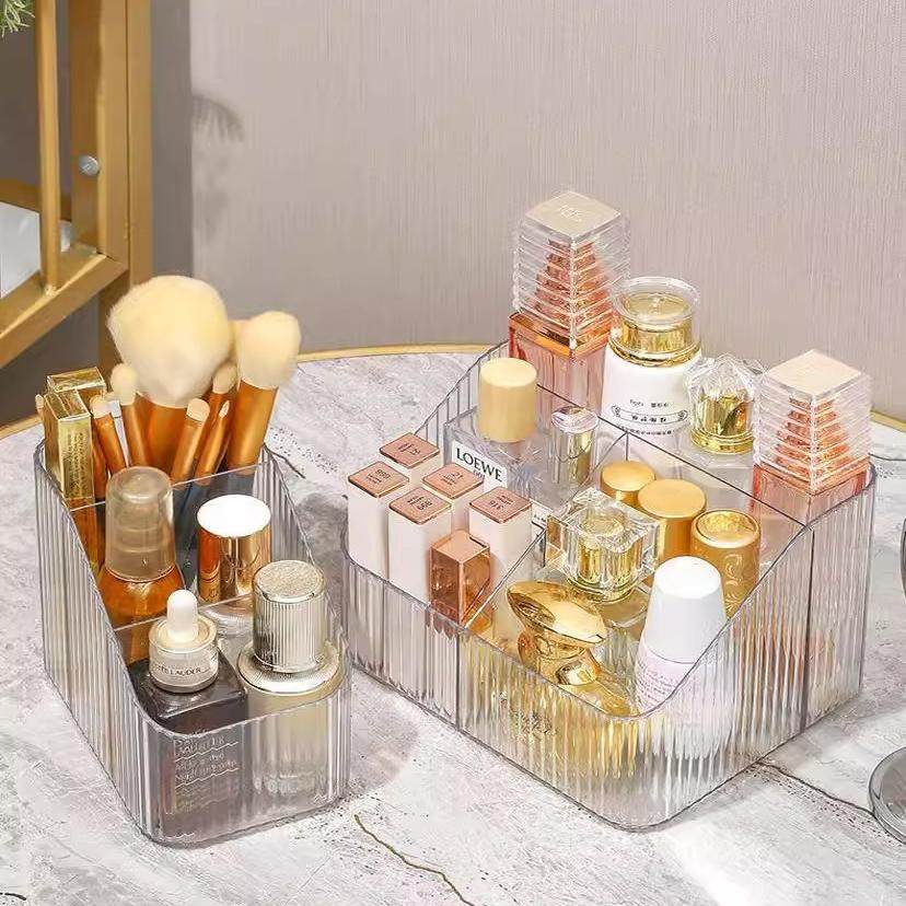 ins风化妆刷收纳盒透明亚克力出租屋护肤品梳妆台桌面笔筒置物架,淘宝优惠券,粉丝福利购,淘宝优惠卷