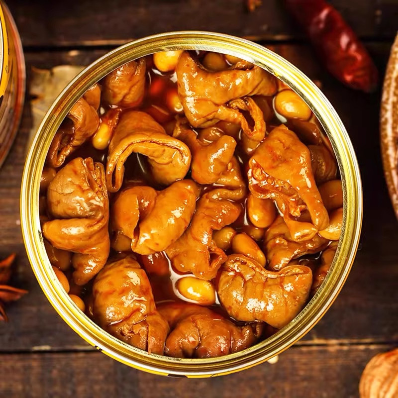 鲜椒肥肠红烧猪大肠罐头卤味熟食下饭菜速食肉罐头下酒菜即食小吃,淘宝优惠券,粉丝福利购,淘宝优惠卷