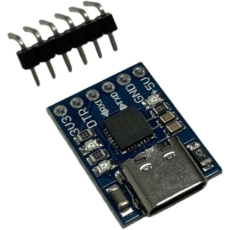 TYPE-C usb接口 CP2102模块 USB 转TTL USB转串口 UART STC下载器 - 图0