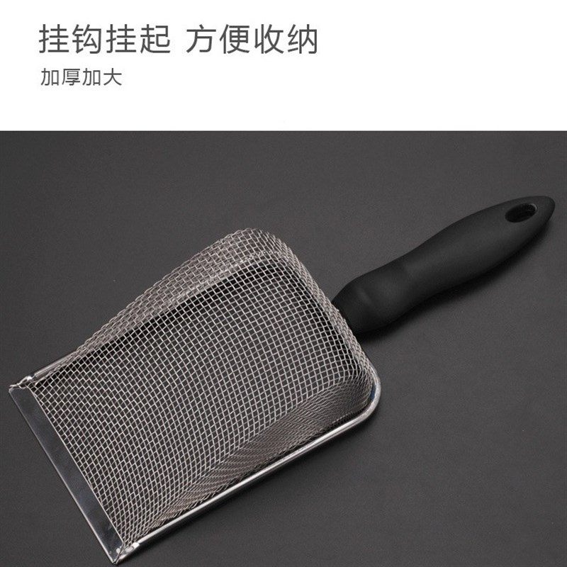 猫砂铲不锈钢细孔漏砂铲矿砂膨润土猫砂铲芦丁鸡砂铲猫咪用品 - 图2