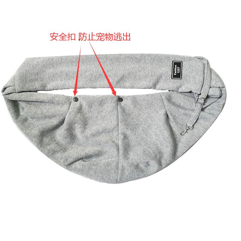 直销新款跨境猫咪背包便携高颜值狗包 旅行胸前斜挎外出单肩宠物 - 图1