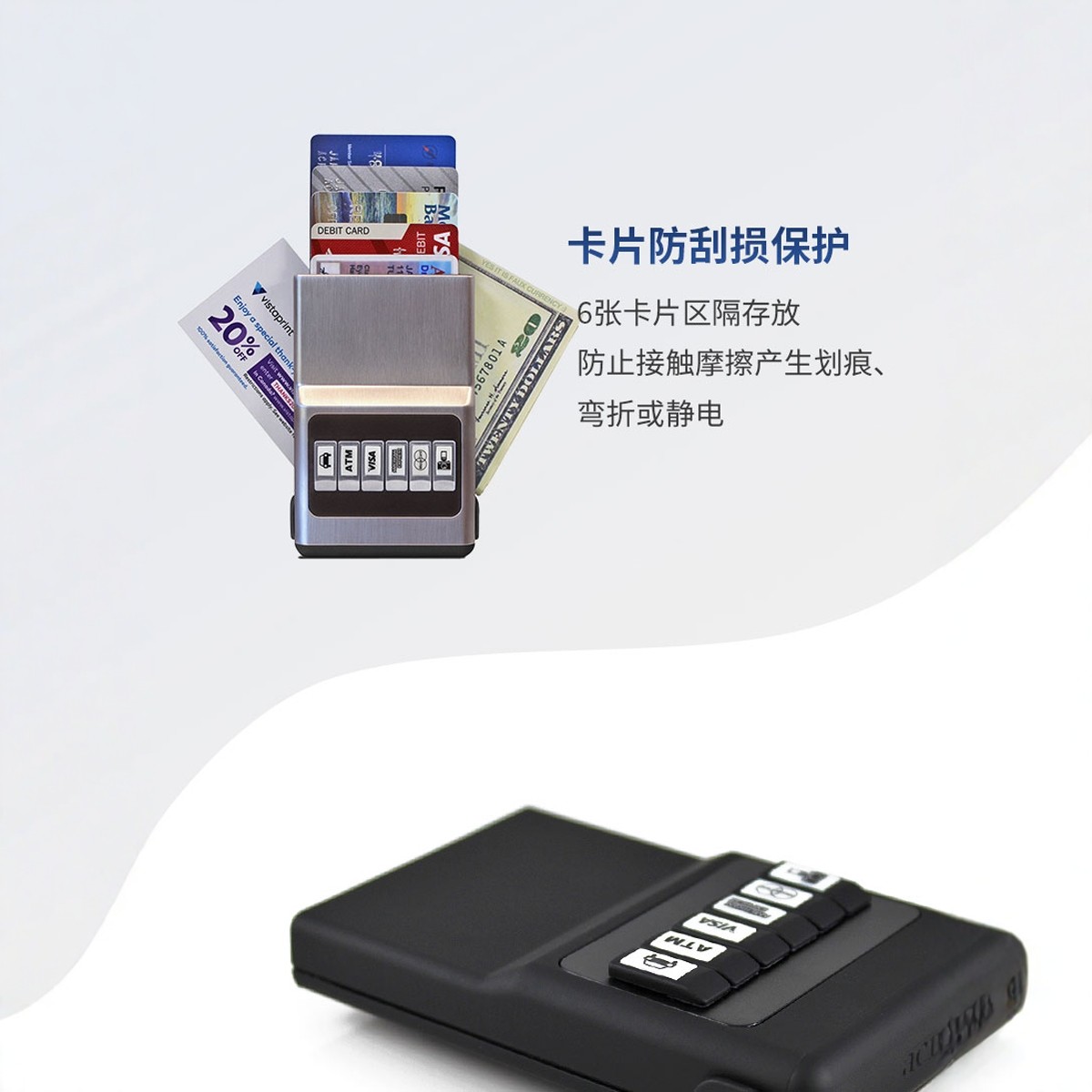 美国ACM信用卡收纳包证件钱包身份证收纳卡包快速取卡分类便携小巧,淘宝优惠券,粉丝福利购,淘宝优惠卷