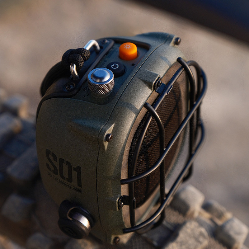 Lofree洛斐撒野蓝牙音箱无线充电小型户外防水便携式高音质音响,淘宝优惠券,粉丝福利购,淘宝优惠卷