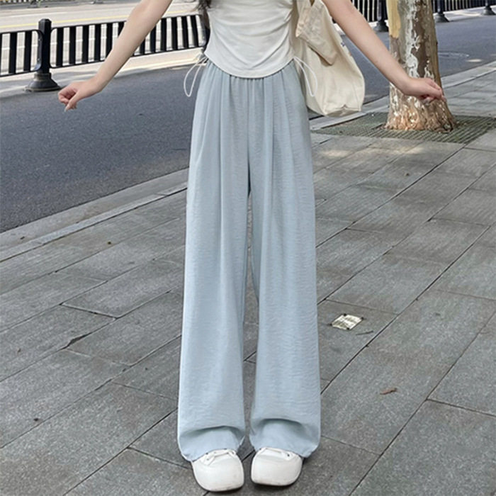 孕妇裤阔腿裤2025薄夏季孕妇芙裤感奶肌理款夏季直筒显款瘦长宽松,淘宝优惠券,粉丝福利购,淘宝优惠卷