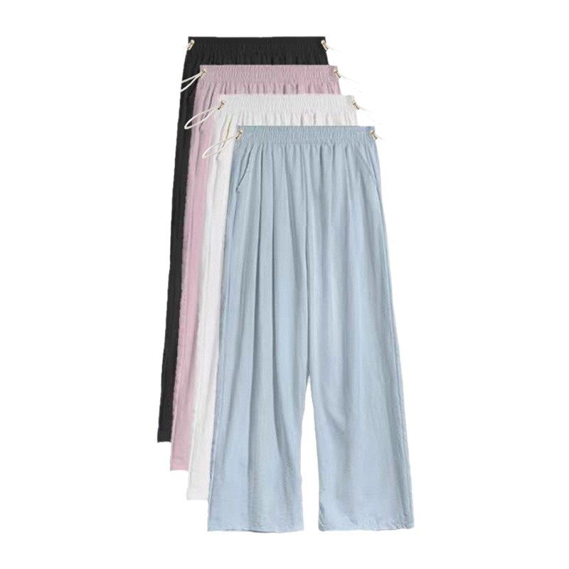 孕妇裤阔腿裤2025薄夏季孕妇芙裤感奶肌理款夏季直筒显款瘦长宽松,淘宝优惠券,粉丝福利购,淘宝优惠卷