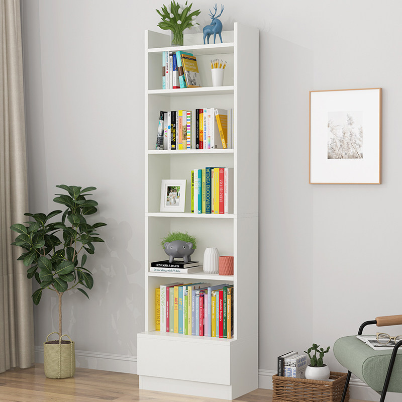 书架落地置物架客厅北欧简约家用小型置物柜子卧室收纳架简易书柜,淘宝优惠券,粉丝福利购,淘宝优惠卷