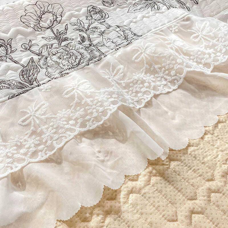 定制纯棉榻榻米床盖专用四件套农村大炕夹棉床单防滑炕盖四季通用 - 图1