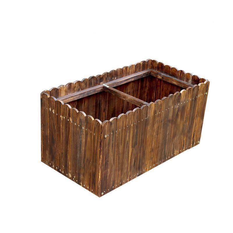 实木防腐木花箱阳台室外室内户外种植花盆菜盆松木花箱长方形花槽,淘宝优惠券,粉丝福利购,淘宝优惠卷