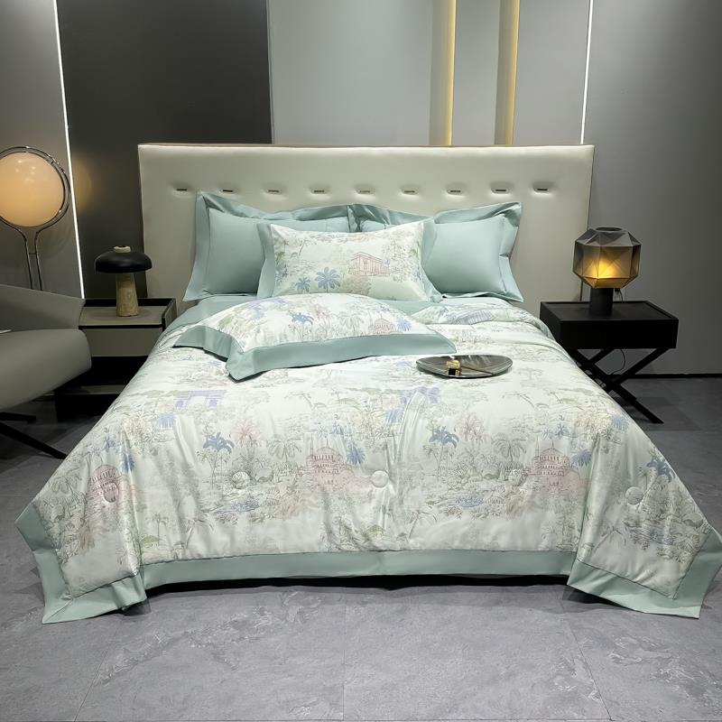 水晶家纺A类冰丝夏凉被空调被凉感天丝夏被可机洗单双人被子夏季 - 图3