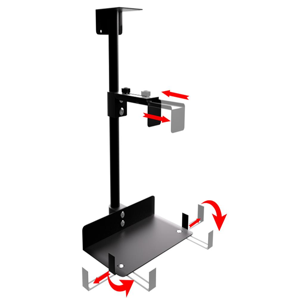 Desktop chassis bracket computer host bracket suspended suspended desktop chassis bracket computer host bracket