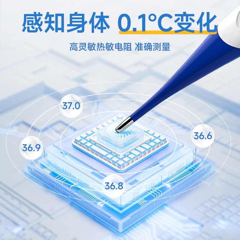 海氏海诺电子体温计医用家用婴儿温度计软头测温仪专用腋下口腔,淘宝优惠券,粉丝福利购,淘宝优惠卷