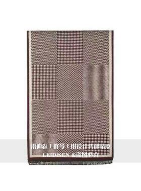 样板房围巾摆件装饰围巾衣帽间卧室挂衣架意式轻奢围巾软装陈列品