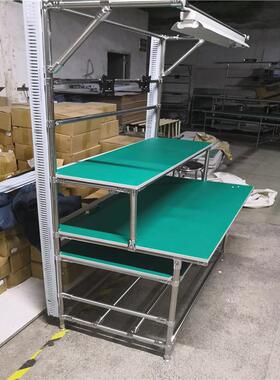 厂家非标定制201/304不锈钢老化架 不锈钢精益管老化架 防静电