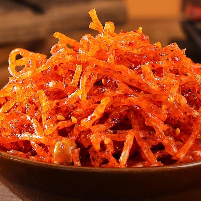Bawang silk hot spicy strips Internet celebrity spicy silk Hunan childhood nostalgia spicy dried tofu snacks spicy silk flagship store
