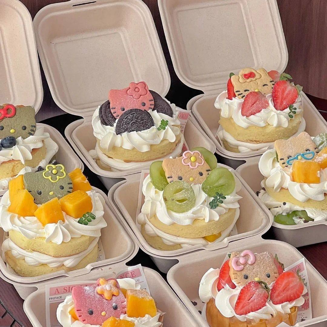 网红哈喽KT猫蛋糕装饰饼干摆件甜品慕斯冰淇淋蛋糕装饰摆件,淘宝优惠券,粉丝福利购,淘宝优惠卷