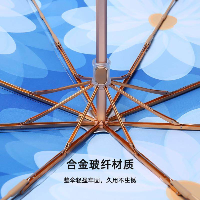 新款直销大号钛银折叠雨伞大量遮阳太阳伞男女防晒晴雨两用伞定制,淘宝优惠券,粉丝福利购,淘宝优惠卷