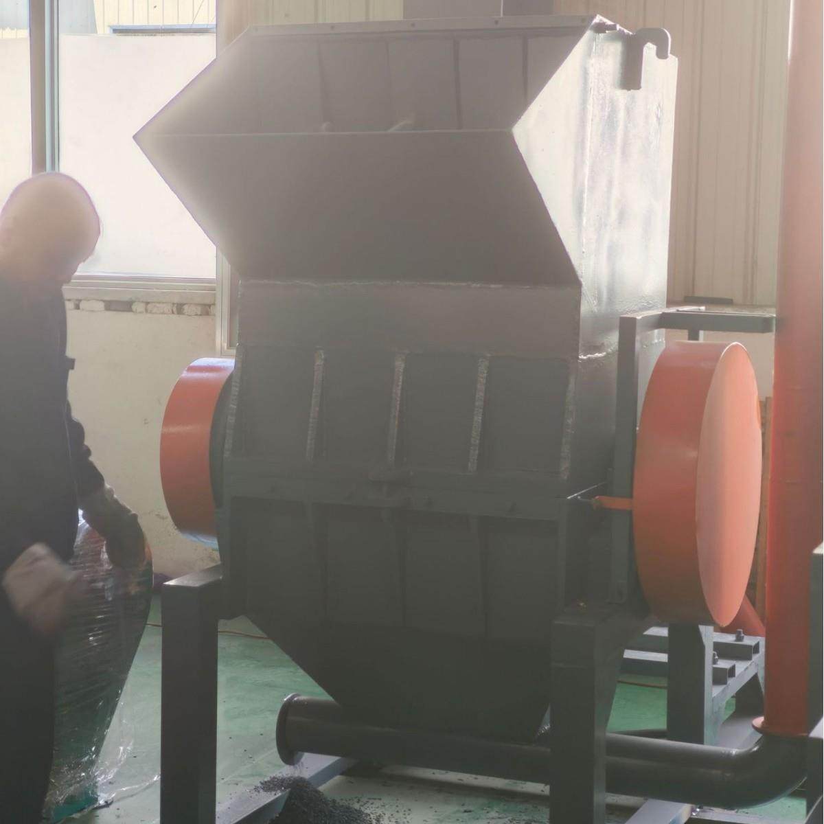 工业橡胶破碎机 粉碎废旧轮胎边角料 大功率低噪回收处理专用设备,淘宝优惠券,粉丝福利购,淘宝优惠卷