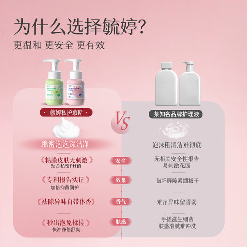 毓婷私处洗护液女生私密护理液女性日常清洁私处清洗液蔓越莓乳酸 - 图0