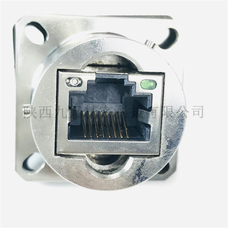 YW1-110E01-01YW1-20E01S1+导电橡胶垫YW1-21E01圆形RJ45水晶头 - 图2