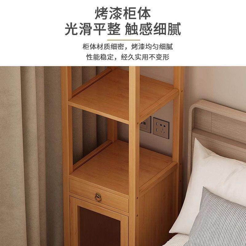 床头柜家用卧室小型置物架简约现代床边收纳柜子多功能极窄夹缝柜,淘宝优惠券,粉丝福利购,淘宝优惠卷