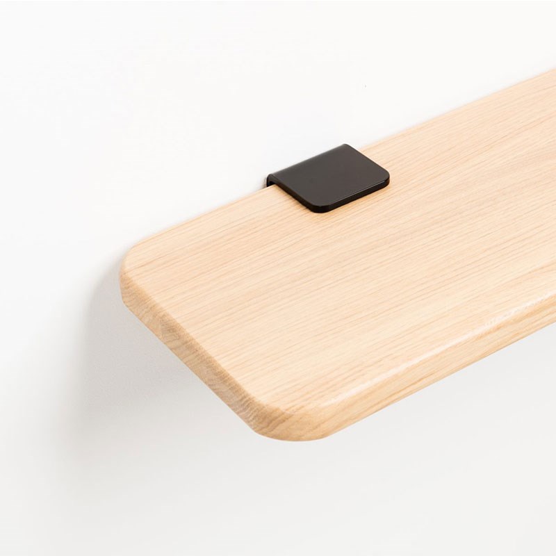 书架墙上层板托支架置物架铁艺壁挂支撑架隔板承重隔板三角托架子 - 图2