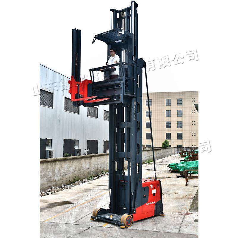 货叉180°旋转三向叉车 窄巷道高位三向堆垛车 5.5kw电转向装卸车,淘宝优惠券,粉丝福利购,淘宝优惠卷