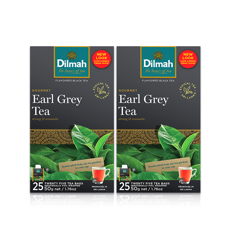 Dilmah迪尔玛斯里兰卡进口伯爵红茶50袋组合 独立小包 袋泡茶烘焙