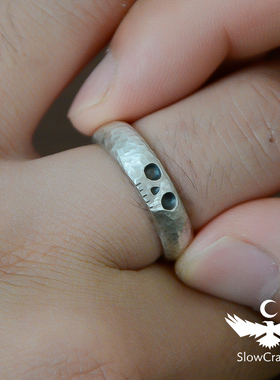 925纯银小众设计感戒指