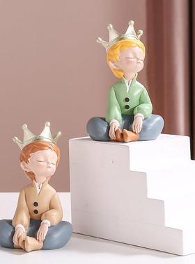 小王子周边摆件创意可爱卡通儿童桌面装饰治愈系笔筒收纳系列礼物