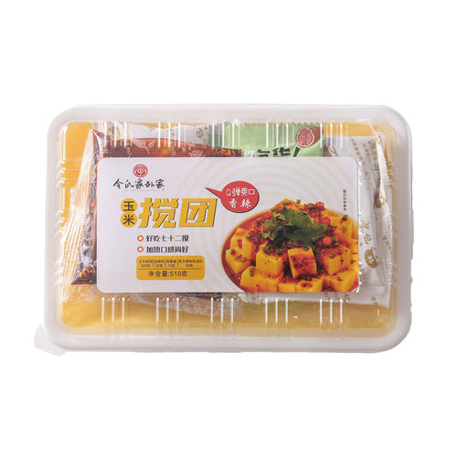 令氏家外家玉米搅团陕西特产碗团凉粉方便速食食品宿舍宵夜带料包 - 图3