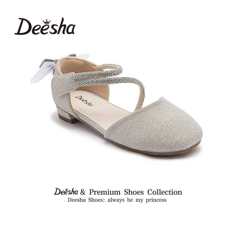 笛莎童鞋儿童女童公主鞋2025夏季新款女宝浪漫华尔兹演出水晶凉鞋,淘宝优惠券,粉丝福利购,淘宝优惠卷