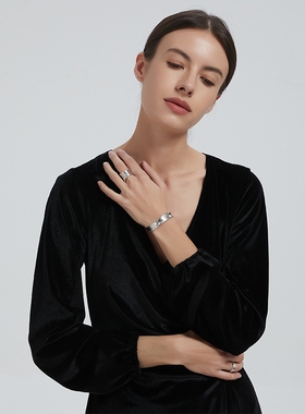 assaid漫游系列哑光宽手镯